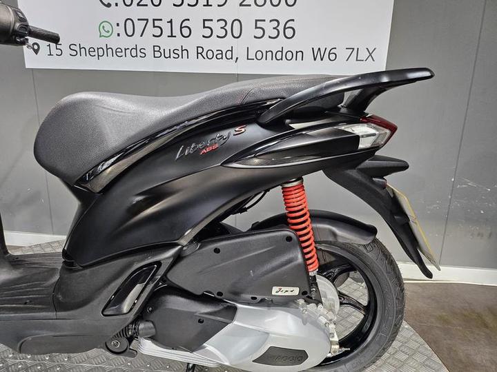 Piaggio Liberty 125 125 S CVT Euro 5 2022 Black 27