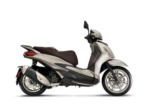 Piaggio Beverly 300 E5 Grigio Cloud Right Side