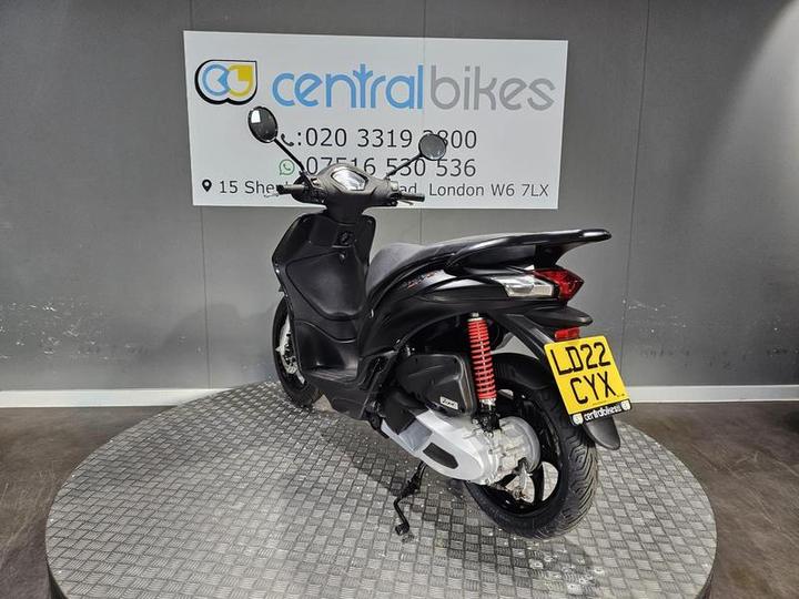 Piaggio Liberty 125 125 S CVT Euro 5 2022 Black 16