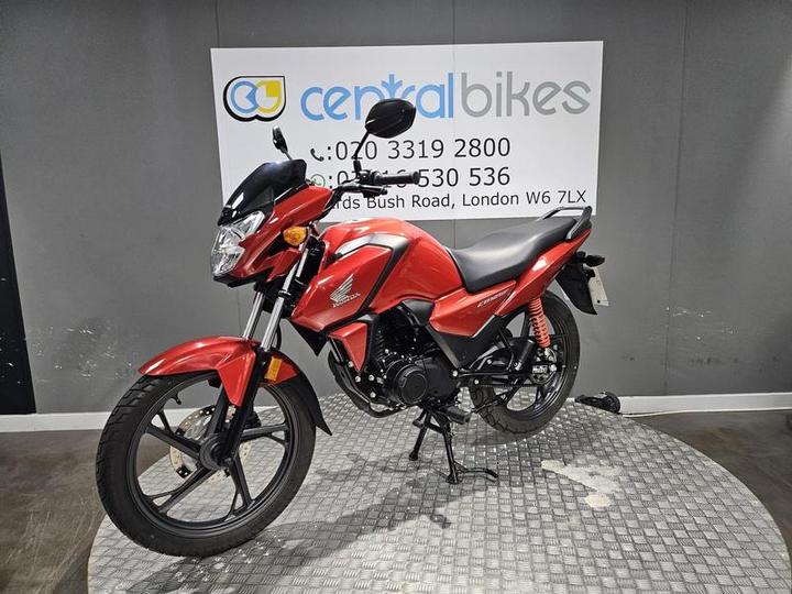 Honda CB125F 125 125 2024 Red 21