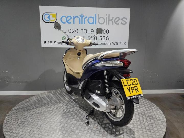 Piaggio Liberty 125 125 CVT Euro 4 2020 Blue 17