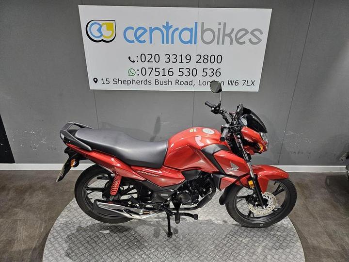 Honda CB125F 125 125 2024 Red 8