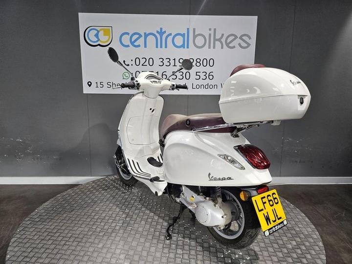 Piaggio Vespa Primavera 50 50 2T CVT 2016 White 22