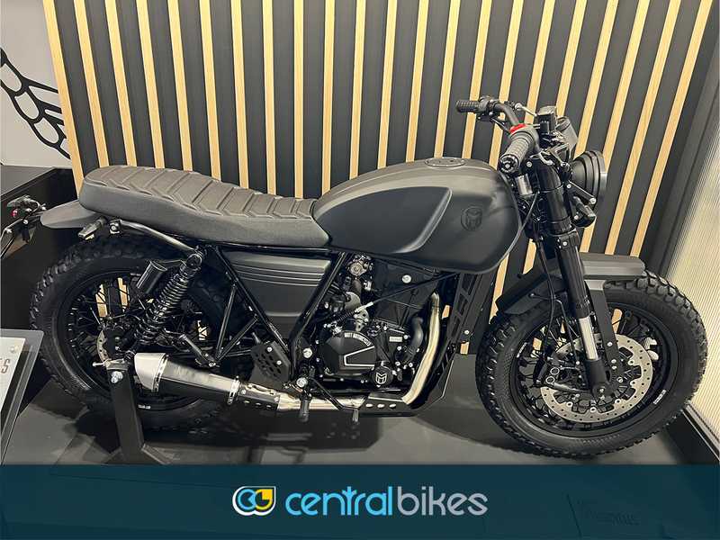 Central bikes presents the EICMA 2022 Mutt Motorcycle DKR 125 or 250