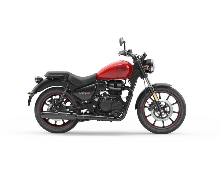 Royal Enfield Meteor 350 E5 Fireball Red Right