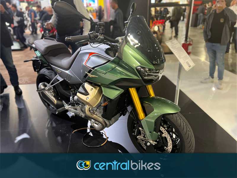 Central bikes presents the Moto Guzzi V100 Mandello S Verde 2121